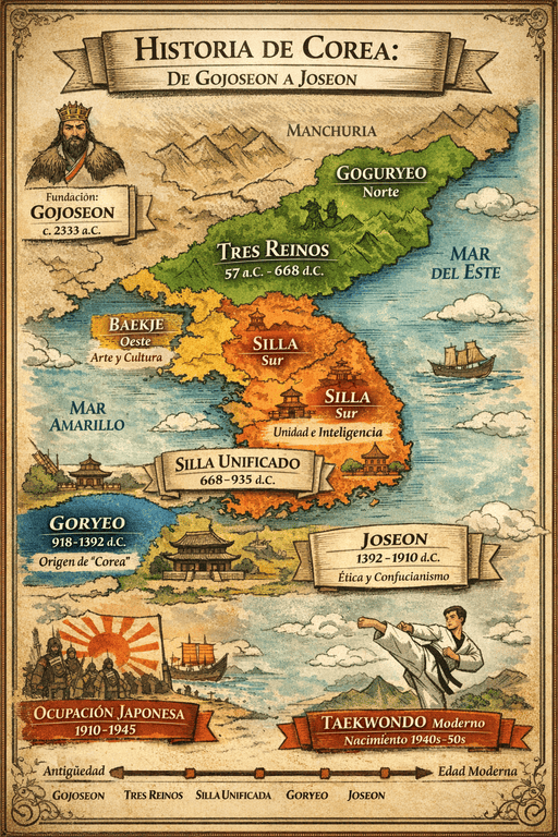 Origen en Corea, significado de Keumgang y valores del arte marcial